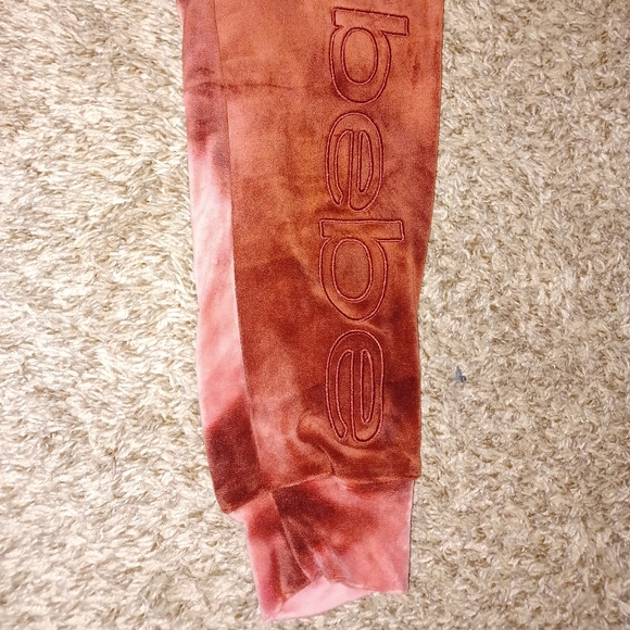 Bebe velvet tie dye sweatpants - Picture 3 of 7